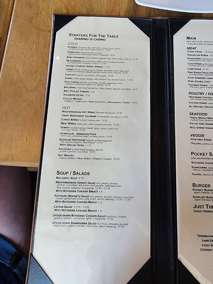 Rosine's Menu - Image 2